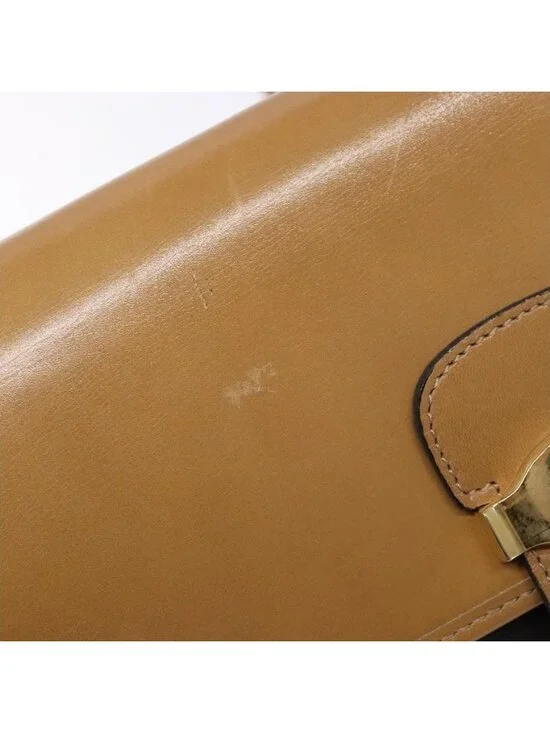 Authentic Christian Dior Honeycomb Canvas Shoulder Bag PVC Black Gold - Picture 2 of 16